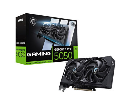 MSI GeForce RTX 5050 8GB GAMING OC GDDR6 128Bit DX12 Gaming (Oyuncu) Ekran Kartı