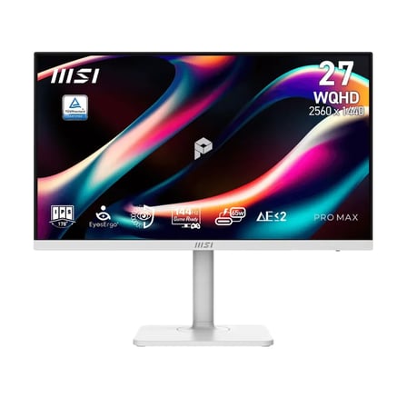 MSI PRO MAX 271QPHW E14 27 2560x1440 WQHD 144Hz 1ms HDMI DP Type-C HDR Ready AMD FreeSync IPS Monitör