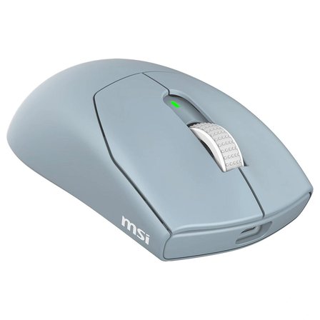 MSI FORGE GM340 WIRELESS Sky PixArt 3311 Sensör RGB Kablosuz Gaming Mouse
