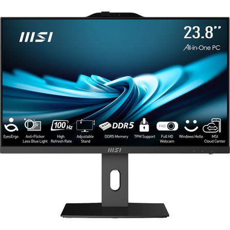 MSI PRO AP242P 14M-649XEU i5-14400 16GB 512GB SSD 23.8 FHD FreeDOS