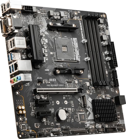 MSI PRO B550M-P DDR4 HDMI-DP PCIE 4.0 AM4 mATX