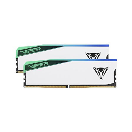 Patriot Viper Elite 5 RGB PVER596G60C42KW 96GB (2x48GB) DDR5 6000MHz CL42 Gaming Ram (Bellek)