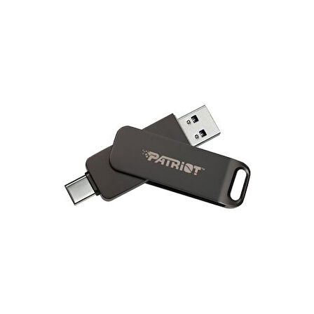 Patriot Rage R550 USB 3.2 Type-C 256GB Flash Bellek (PE256GR550DSAD) 