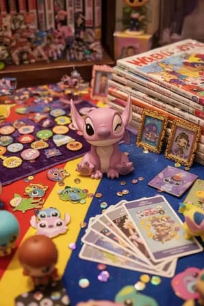 Disney Lisanslı Stitch Figür – Avuç İçi Koleksiyonluk Vinyl Tasarım