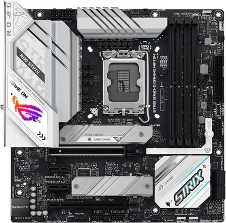 Asus ROG Strix B760-G Gaming Wi-Fi D4 Intel LGA1700 DDR4 Micro ATX Anakart - Teşhir