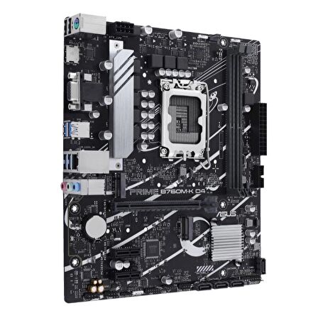 Asus B760M-K Intel B760 LGA 1700 DDR4 5333 MHz Masaüstü Anakart