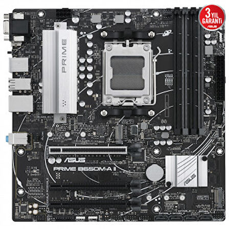 Asus B650M-A AMD B650 AM5 DDR5 6400 MHz Gaming Anakart