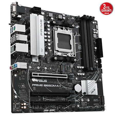 Asus PRIME B650M-A II-CSM AMD B650 AM5 DDR5 6400 MHz Gaming Anakart