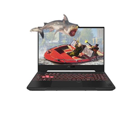 Asus TUF Gaming A15 FA507NV-LP019W Ryzen7 7735HS 8GB 512SSD RTX4060 15.6" FullHD W11H Taşınabilir Bilgisayar