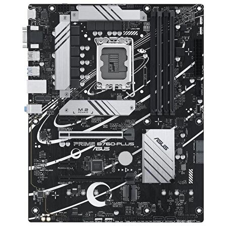 Asus B760-Plus Intel B760 LGA 1700 DDR5 7200 MHz Gaming Anakart