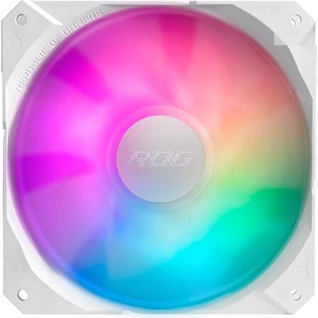 ASUS ROG STRIX LC II 240 ARGB AURA SYNC ADRESLENEBİLİR RGB 120MM  FAN SIVI CPU SOĞUTUCUSU BEYAZ V3