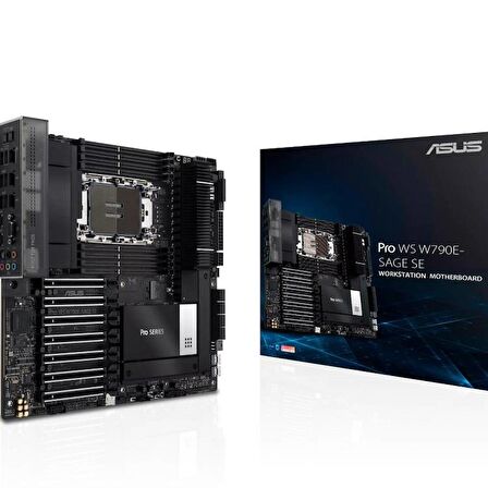 Asus Pro WS W790E-SAGE Intel W790 LGA 4677 DDR5 6800 MHz Gaming Anakart