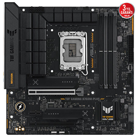 Asus B760M Intel B760 LGA 1700 DDR5 7200 MHz Gaming Anakart