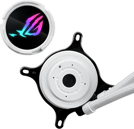 Asus ROG STRIX LC II 360 ARGB White Edition V3 İşlemci Sıvı Soğutucu - Teşhir