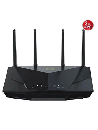 Asus RT-AX5400 Dual Band WiFi 6 Ai Mesh Extendable Router 90IG0860-MO3B00