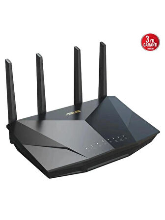 Asus RT-AX5400 Dual Band WiFi 6 Ai Mesh Extendable Router 90IG0860-MO3B00