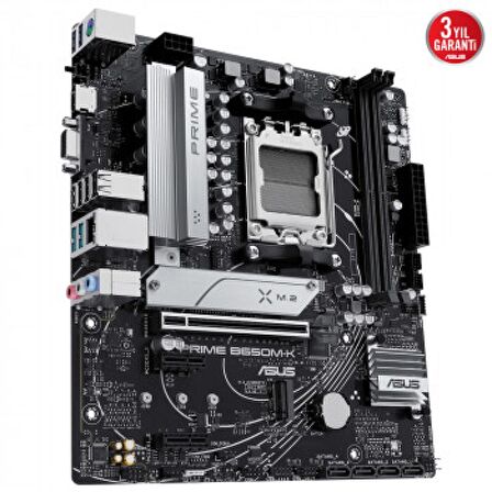 Asus B650M-K AMD B650 AM5 DDR5 6400 MHz Masaüstü Anakart