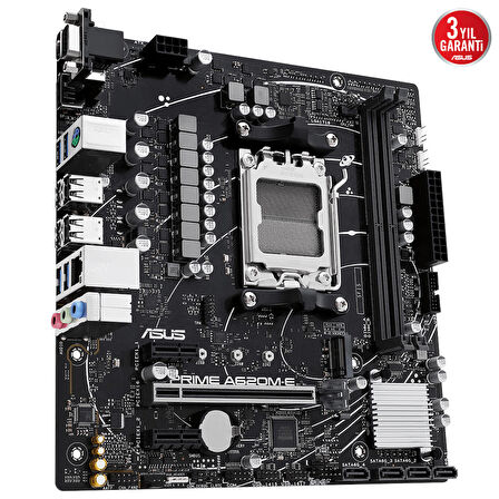 Asus Prime A620M-E AMD A620 AM5 DDR5 6400 MHz Masaüstü Anakart