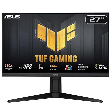 ASUS TUF GAMING VG279QL3A 27 1ms 180Hz FHD IPS FreeSync ve G-Sync Uyumlu MM Monitör