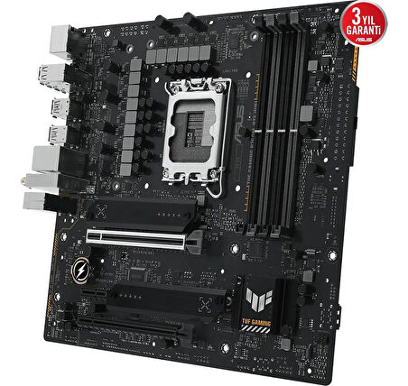 Asus Tuf Gaming B760M-BTF WiFi D5 Intel B760 Soket 1700 Ddr5 7200(OC)MHZ Matx Gaming (Oyuncu) Anakar