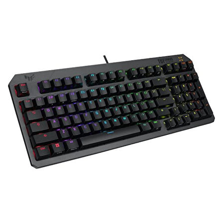 ASUS TUF Gaming K3 RD/TR GEN II Red Switch Kablolu Türkçe RGB Optik Mekanik Gaming Klavye