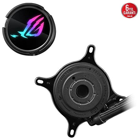 Asus ROG Strix LC III 360 ARGB Asetek Gen7 v2 pompa ve ROG ARGB Radyatör CPU Soğutucu 90RC00T1-M0UAY0