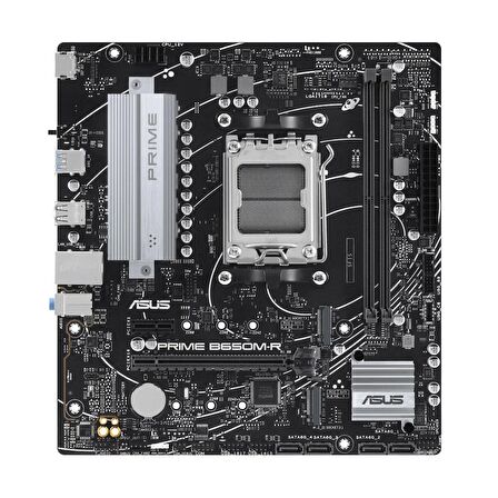 ASUS PRIME B650M-R AMD B650 Soket AM5 7200MHz DDR5 2xM.2 mATX Anakart