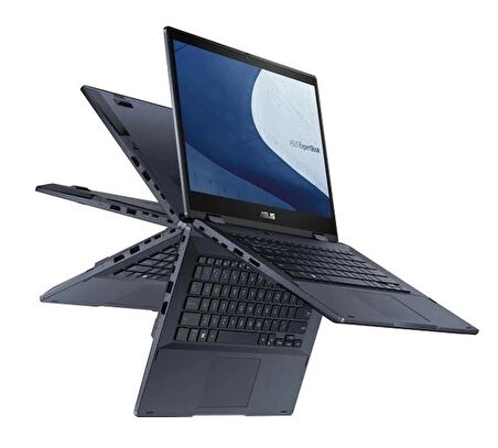 Asus ExpertBook Flip B3402FBA I58512B1D i5-1235U 8Gb 512Gb Ssd 14" Dokunmatik 2'in1 Dos Dizüstü Bilgisayar