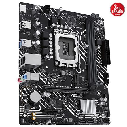 ASUS PRIME H610M-F D4 R2.0-CSM DDR4 HDMI PCIE 4.0 1700P mATX KURUMSAL ANAKART