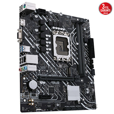 ASUS PRIME H610M-K D4 ARGB DDR4 3200MHZ MATX