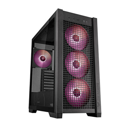 Asus Gt302 Tuf Gaming Argb Tempered Cam E-atx Midtower Kasa Siyah