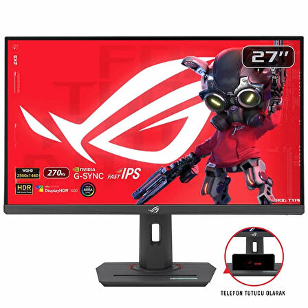 ASUS ROG Strix XG27ACMG 27 inç 270Hz 1ms 2K QHD Adaptive Sync Fast IPS Pivot Gaming Monitör