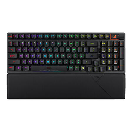 ASUS ROG Strix X902 Scope II 96 RX Wireless TR Q Snow Switch RGB Siyah Gaming (Oyuncu) Klavye