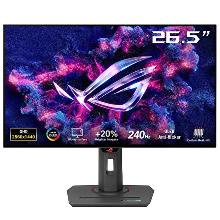 ASUS ROG Strix XG27AQDMG 26.5 inç 240Hz 0.03ms QHD G-Sync OLED Gaming Monitör