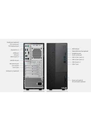 ASUS D700ME  Intel Core i5-13500 8GB 512GB SSD Quadro T400 4GB Freedos D700ME-5135000410-15