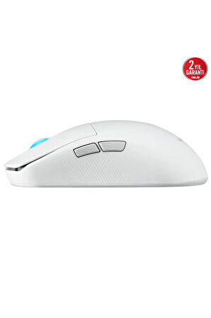 Asus ROG Harpe Ace Mini Beyaz Şarjlı Optik Kablolu/Kablosuz Oyuncu Mouse 
