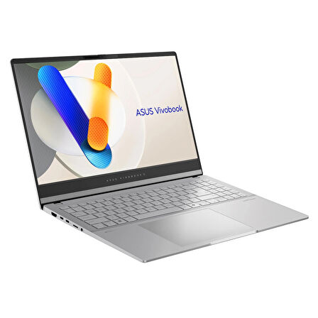 ASUS Vivobook S 15 M5506UA-MA043 AMD Ryzen 9 8945HS 32GB 1TB SSD 15.6" 3K (2880 x 1800) OLED Taşınabilir Dizüstü Bilgisayar