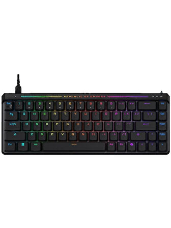 Asus ROG Falchion Ace HFX Manyetik Switch Siyah Mekanik Gaming Klavye 90MP03VE-BKYA00
