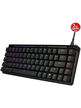 Asus ROG Falchion Ace HFX Manyetik Switch Siyah Mekanik Gaming Klavye 90MP03VE-BKYA00