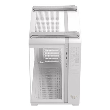 Asus TUF Gaming GT502 Horizon Temperli Cam Beyaz USB 3.2 ATX Mid Tower Kasa