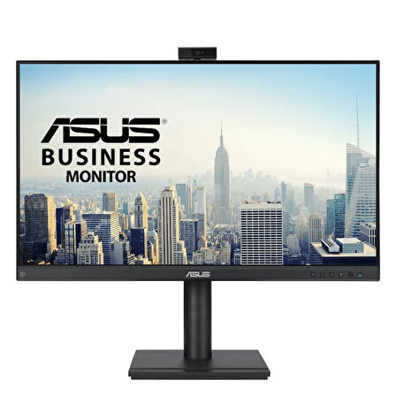ASUS BE249QFK 23.8" 5ms 100Hz IPS Full HD HDMI DP Çerçevesiz Web Kameralı Monitör