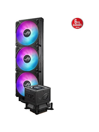Asus ROG RYUJIN III 360 ARGB EXTREME 360 mm Intel(1700p/1851p)-AMD Uyumlu Sıvı Soğutucu 90RC0131-M0EAY0