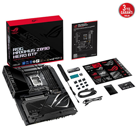 Asus Rog Maximus Z890 Hero Intel LGA1851 DDR5 ATX Anakart