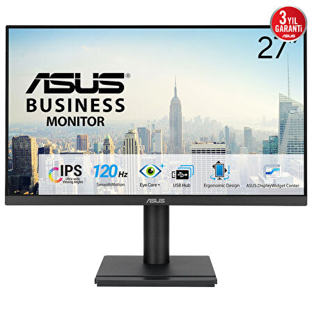 ASUS VA279QGS 27" 120Hz 1ms Adaptive Sync Full HD IPS Monitör