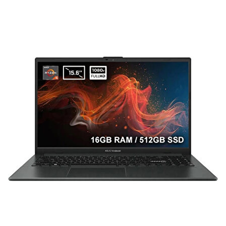 ASUS Vivobook E1504FA-NJ1465 AMD Ryzen 5-7520U 16GB LPDDR5 512GB SSD 15.6 inç 60Hz Full HD FreeDos Laptop