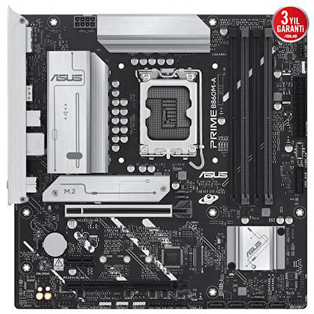 Asus Prime B860M-A-CSM 8666 MHz Oc DDR5 Intel Soket 1851 Matx Anakart