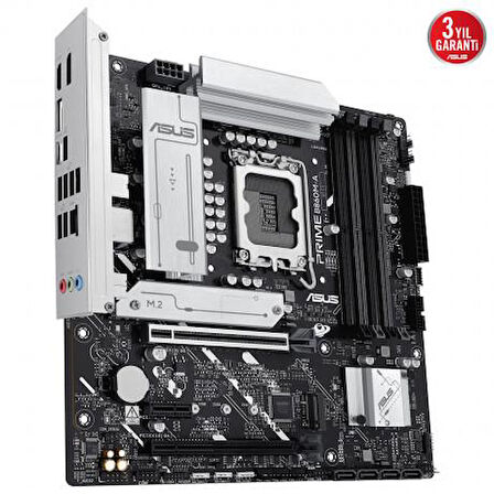 Asus Prime B860M-A-CSM 8666 MHz Oc DDR5 Intel Soket 1851 Matx Anakart