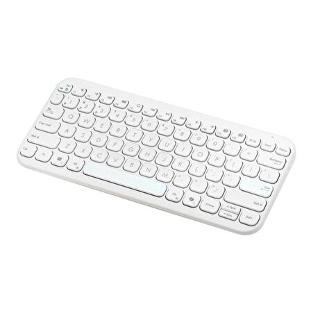 ASUS Marshmallow KW100 Beyaz Kablosuz Türkçe Mac Uyumlu Klavye