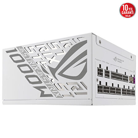 ASUS ROG Strix 1000P 1000W 80+ Platinum Beyaz Full Modüler Gaming Power Supply (90YE00W4-B0NA00)
