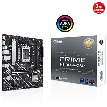 ASUS PRIME H810M-A-CSM SOKET 1851 ANAKART